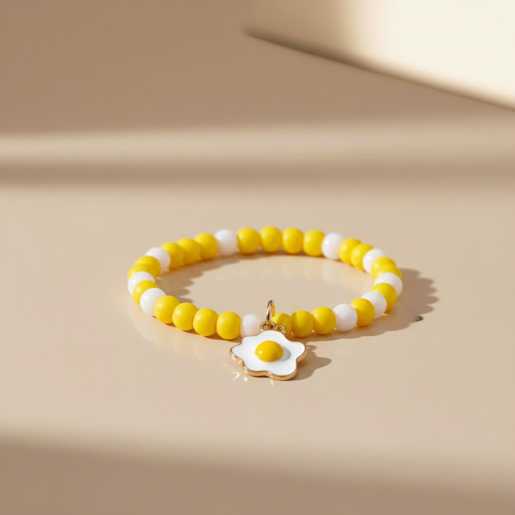 Sunny Egg Charm