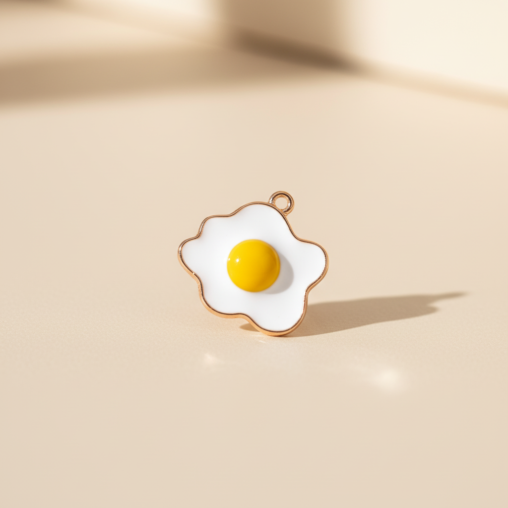 Sunny Egg Charm